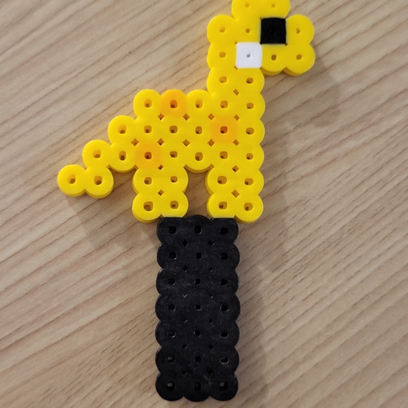 Dinosaur Cupcake Toppers Perler Bead - Picture 5 of 6